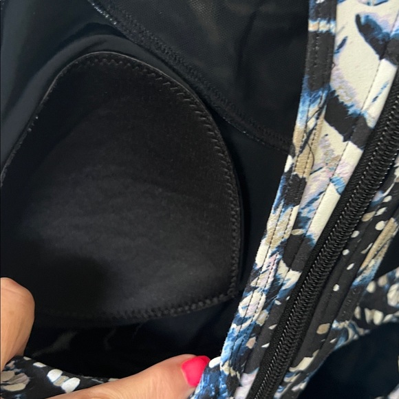 Robyn Lawley Broken Wings Back-Zip Mesh One-Piece, 8 - Picture 9 of 12